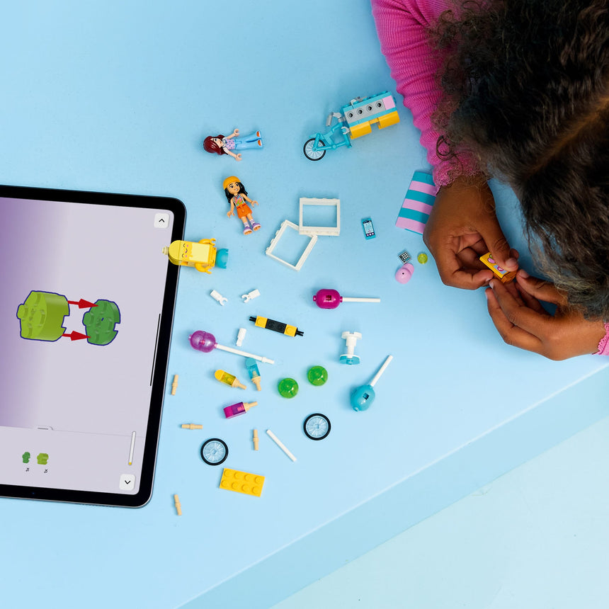 LEGO® Friends Le kiosque de crème glacée et de ballons-LEGO®-LGO-42692-CLÉMENT