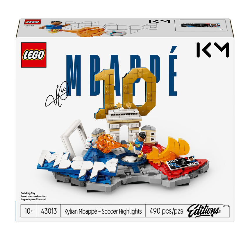 LEGO® Editions Kylian Mbappé – Temps forts du soccer-LEGO®-LGO-43013-CLÉMENT