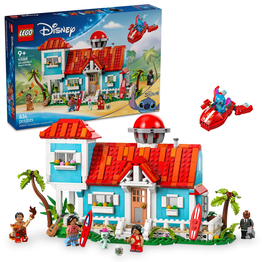 LEGO® ǀ Disney La maison sur la plage de Lilo et Stitch-LEGO®-LGO-43268-CLÉMENT