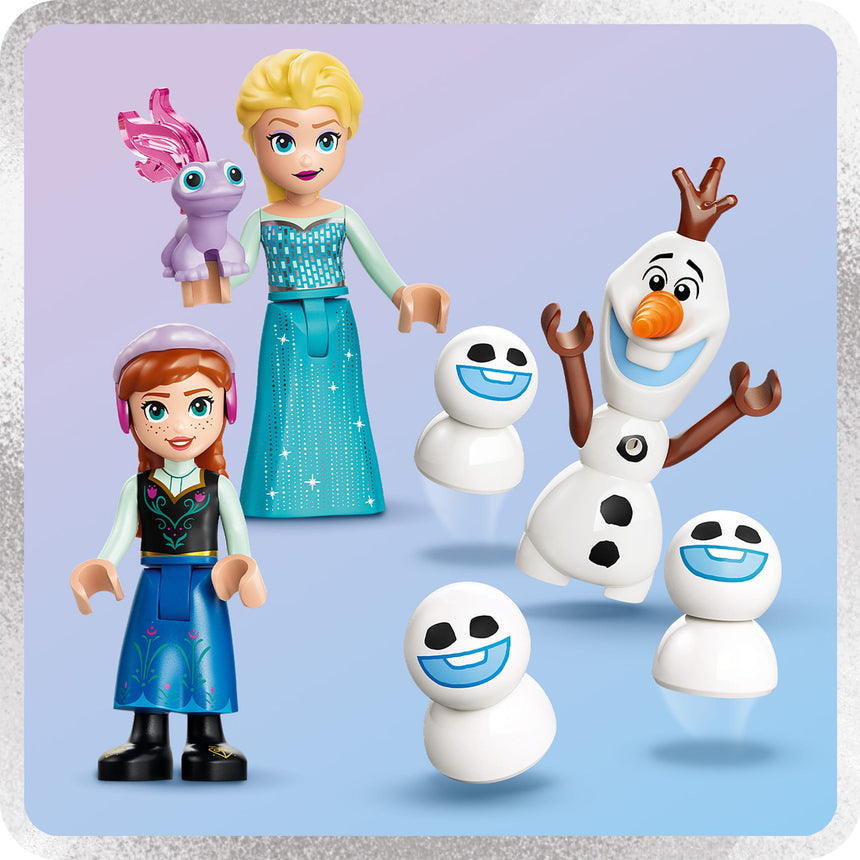 LEGO® ǀ Disney La Reine des neiges Le château de glace et la promenade d’Elsa-LEGO®-LGO-43281-CLÉMENT