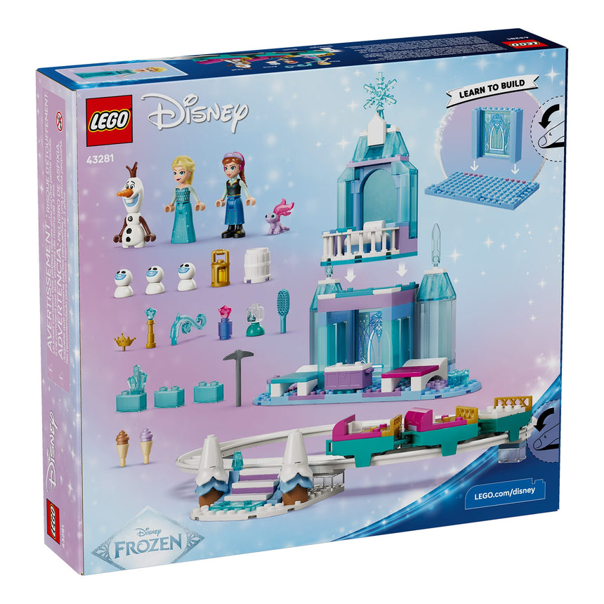 LEGO® ǀ Disney La Reine des neiges Le château de glace et la promenade d’Elsa-LEGO®-LGO-43281-CLÉMENT