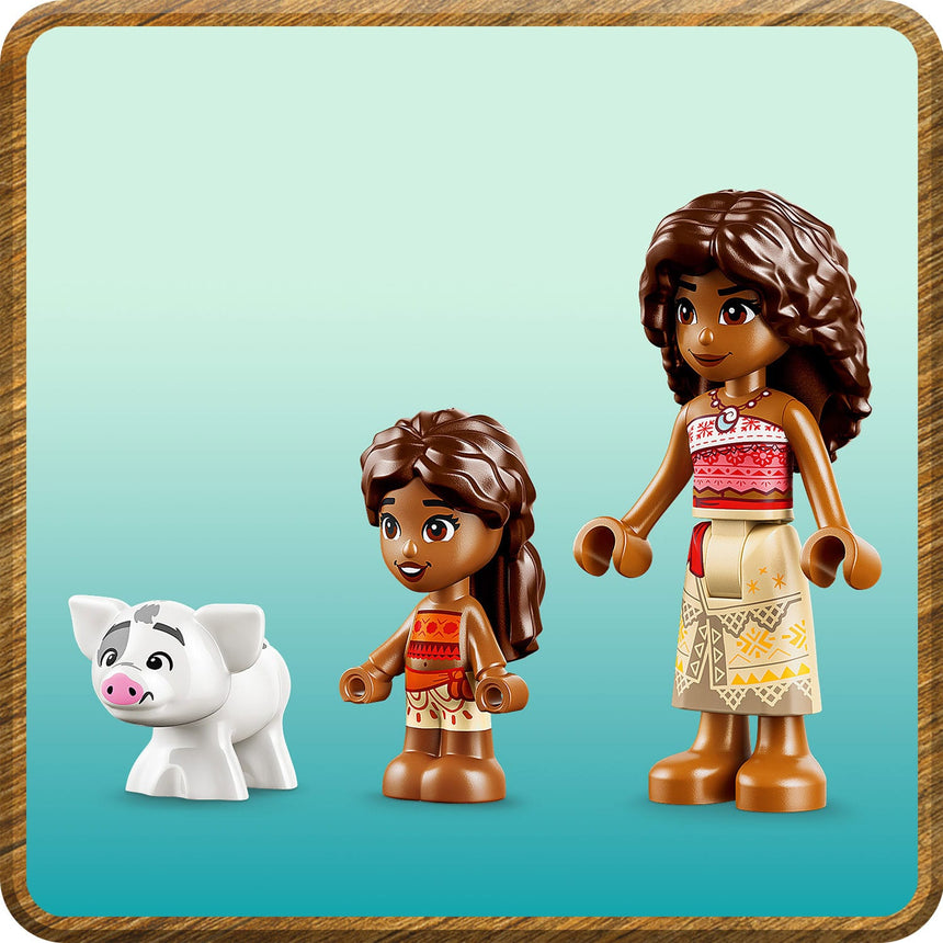 LEGO® ǀ Disney Moana La maison de village avec un bateau-LEGO®-LGO-43282-CLÉMENT
