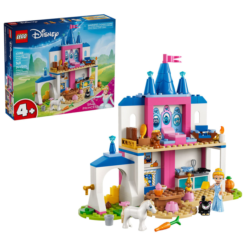 LEGO® Disney Princess Château de Cendrillon et ses amis animaux-LEGO®-LGO-43283-CLÉMENT
