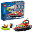 LEGO® City Le bateau de secours de pompiers-LEGO®-LGO-60373-CLÉMENT