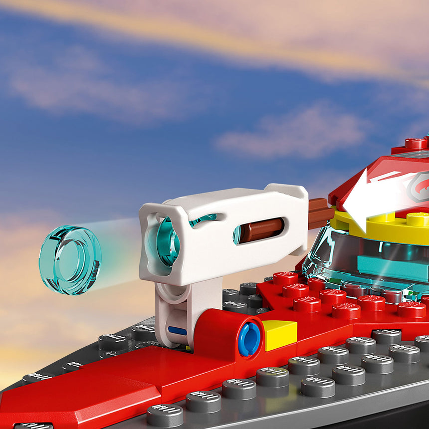 LEGO® City Le bateau de secours de pompiers-LEGO®-LGO-60373-CLÉMENT