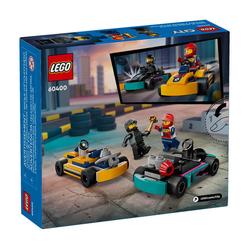 LEGO® City Karts et pilotes de course-LEGO®-LGO-60400-CLÉMENT