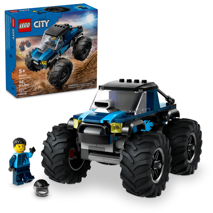 LEGO® City Le camion monstre bleu-LEGO®-LGO-60402-CLÉMENT