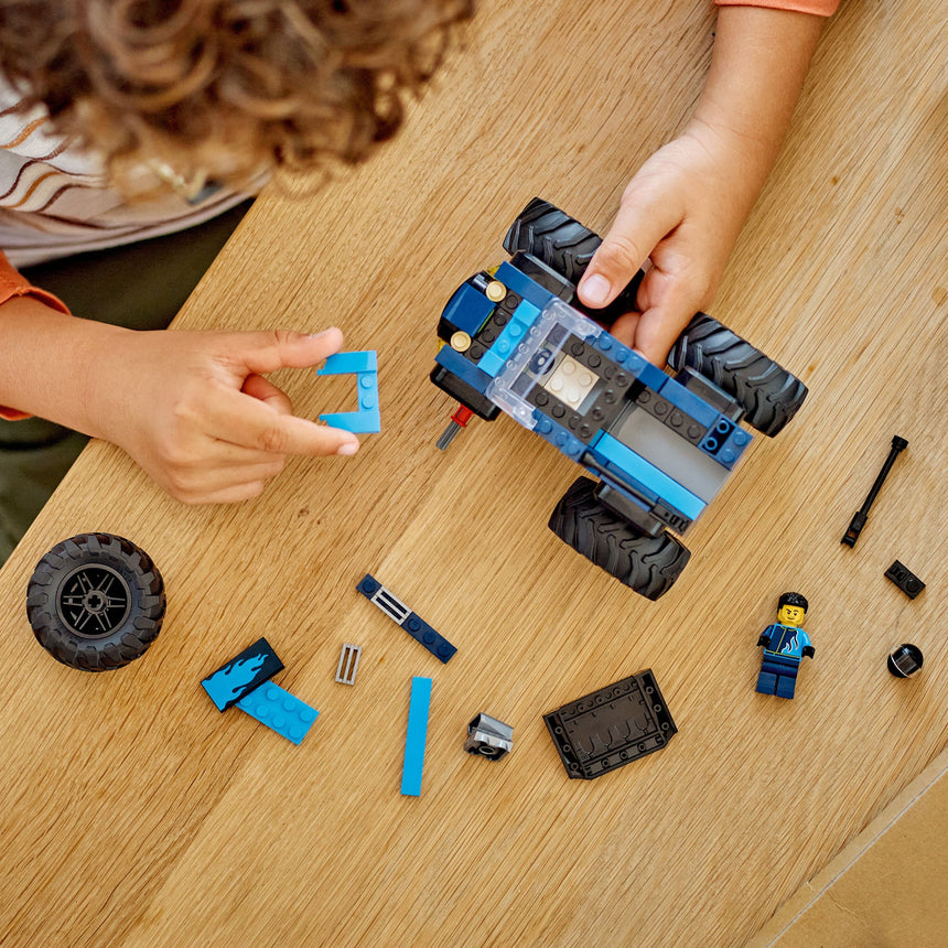 LEGO® City Le camion monstre bleu-LEGO®-LGO-60402-CLÉMENT