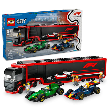 LEGO® City Le camion de F1® avec les voitures de F1® RB20 et AMR24-LEGO®-LGO-60445-CLÉMENT