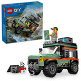 LEGO® City Le camion de montagne 4x4 tout-terrain-LEGO®-LGO-60447-CLÉMENT