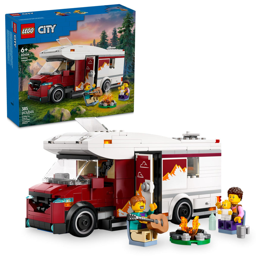 LEGO® City L’autocaravane d’aventure de vacances-LEGO®-LGO-60454-CLÉMENT