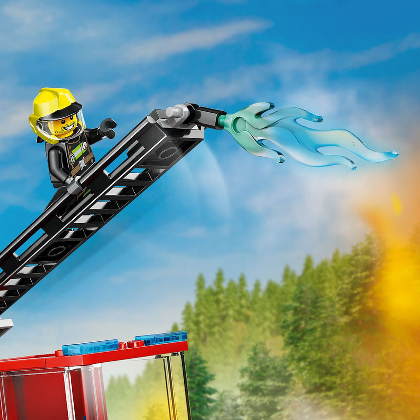 LEGO® City Le camion de pompiers avec échelle-LEGO®-LGO-60463-CLÉMENT