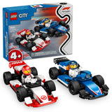 LEGO® City Les voitures de course de F1® Williams Racing et Haas F1®-LEGO®-LGO-60464-CLÉMENT