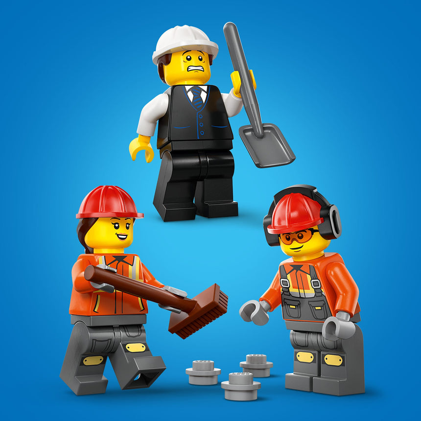 LEGO® City La bétonnière-LEGO®-LGO-60478-CLÉMENT