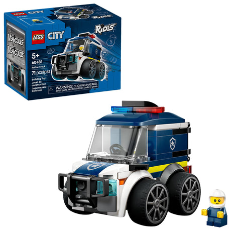 LEGO® City Véhicules – Le camion de police-LEGO®-LGO-60481-CLÉMENT