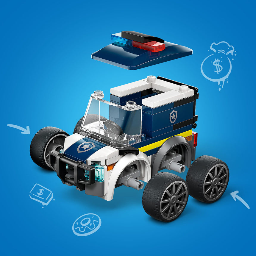 LEGO® City Véhicules – Le camion de police-LEGO®-LGO-60481-CLÉMENT
