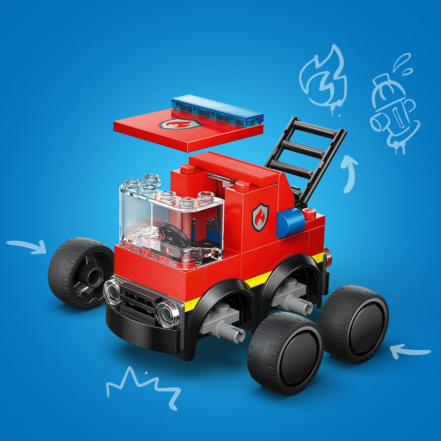 LEGO® City Véhicules – Le camion de pompiers-LEGO®-LGO-60482-CLÉMENT