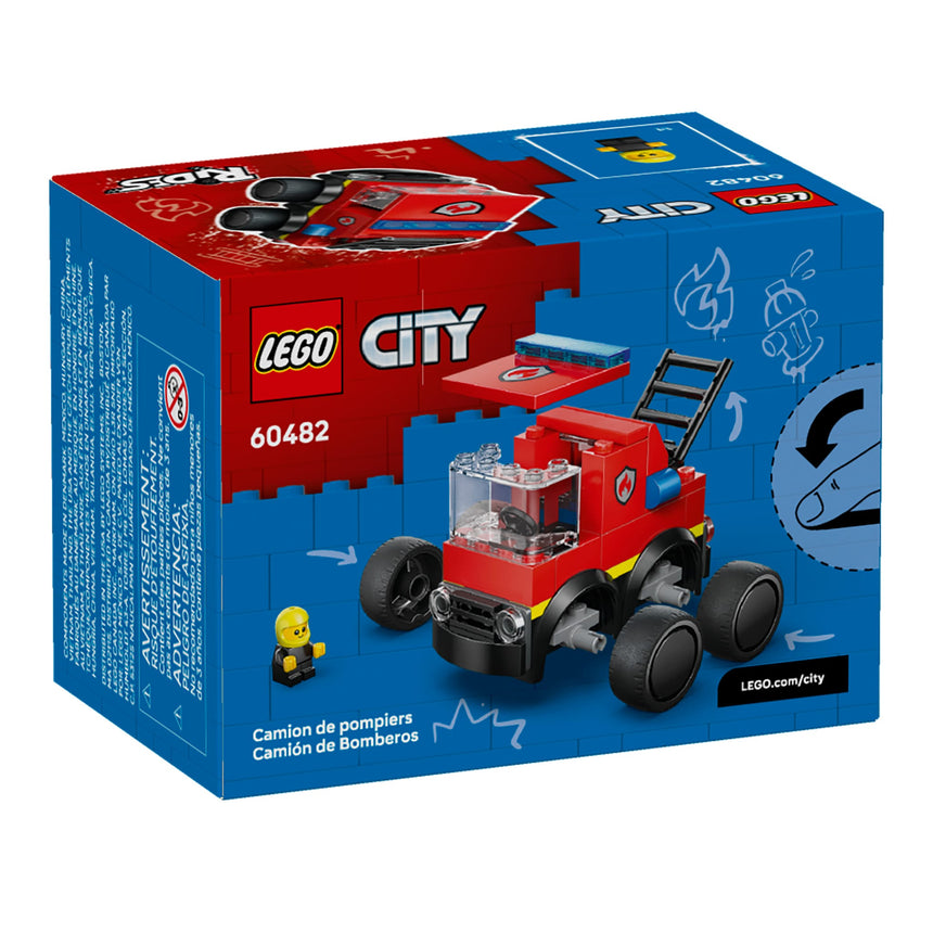 LEGO® City Véhicules – Le camion de pompiers-LEGO®-LGO-60482-CLÉMENT