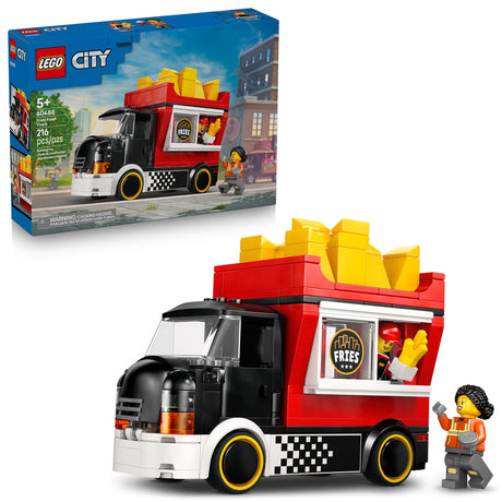 LEGO® City Le camion de frites-LEGO®-LGO-60488-CLÉMENT