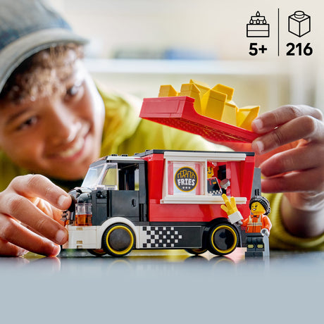 LEGO® City Le camion de frites-LEGO®-LGO-60488-CLÉMENT