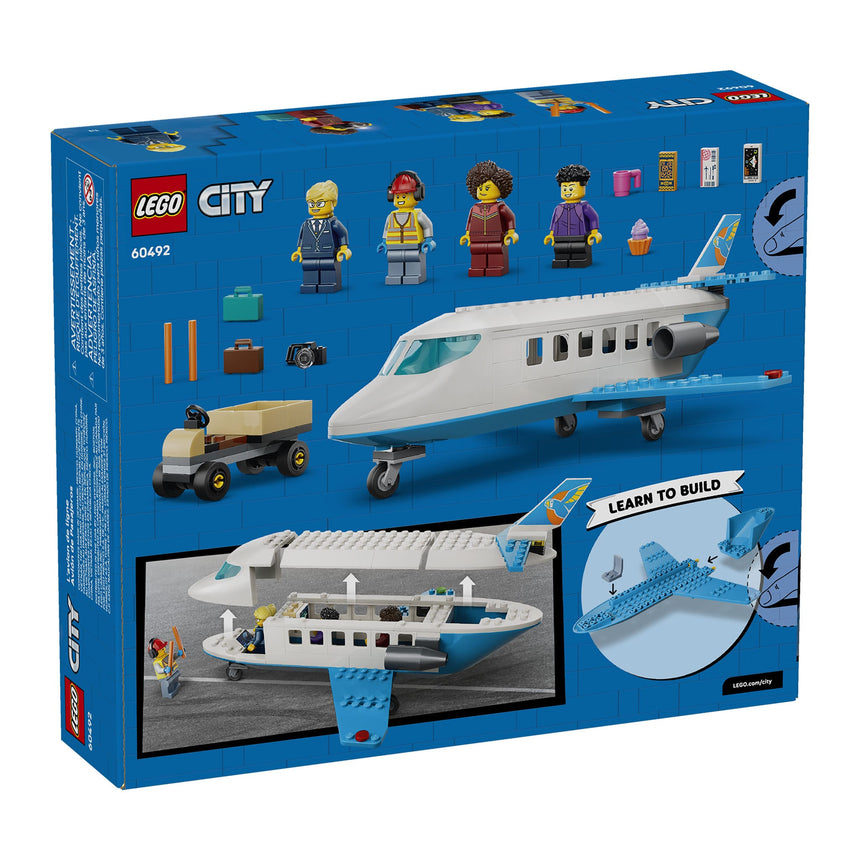 LEGO® City L’avion de ligne-LEGO®-LGO-60492-CLÉMENT