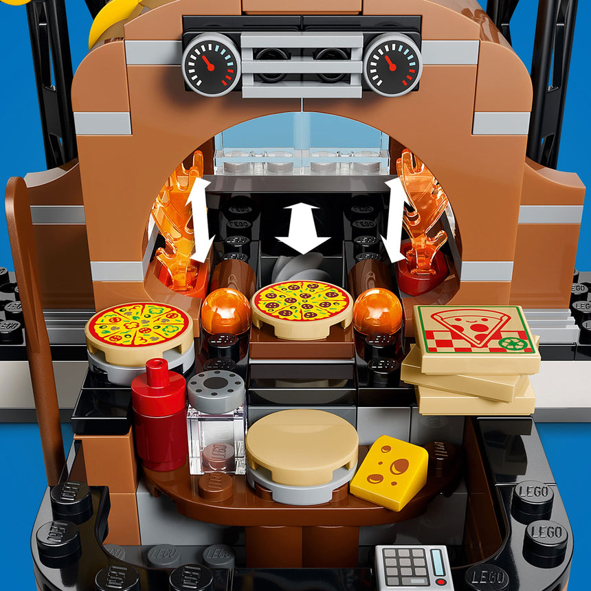 LEGO® City La pizzeria et ses véhicules de livraison-LEGO®-LGO-60496-CLÉMENT