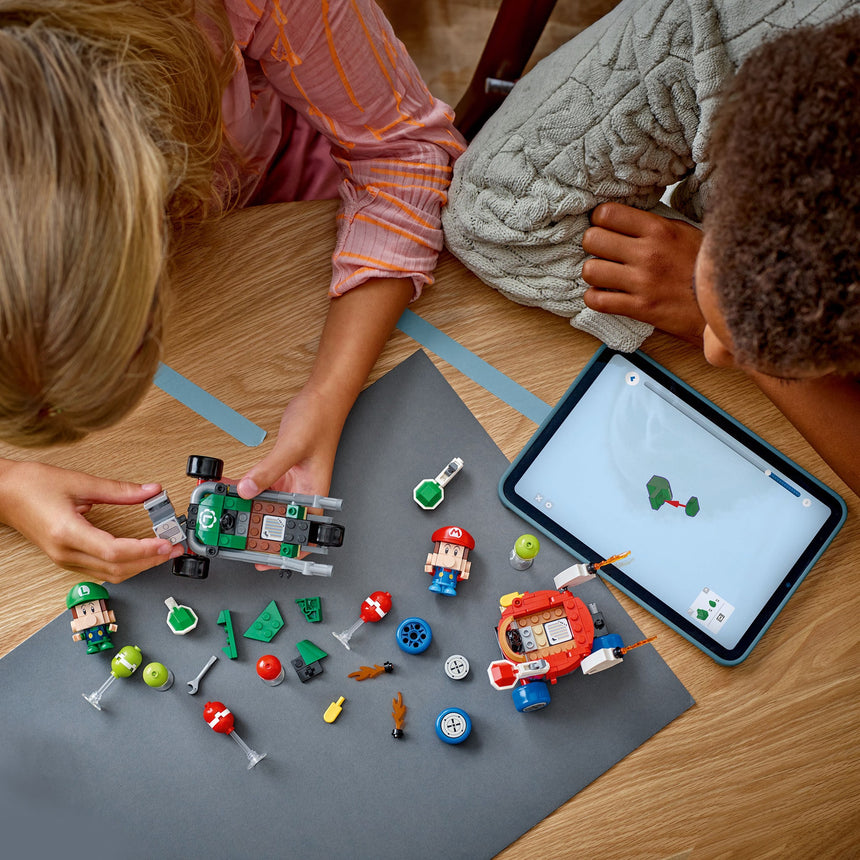 LEGO® Super Mario™ : Mario Kart™ – Bébé Mario contre Bébé Luigi-LEGO®-LGO-72034-CLÉMENT