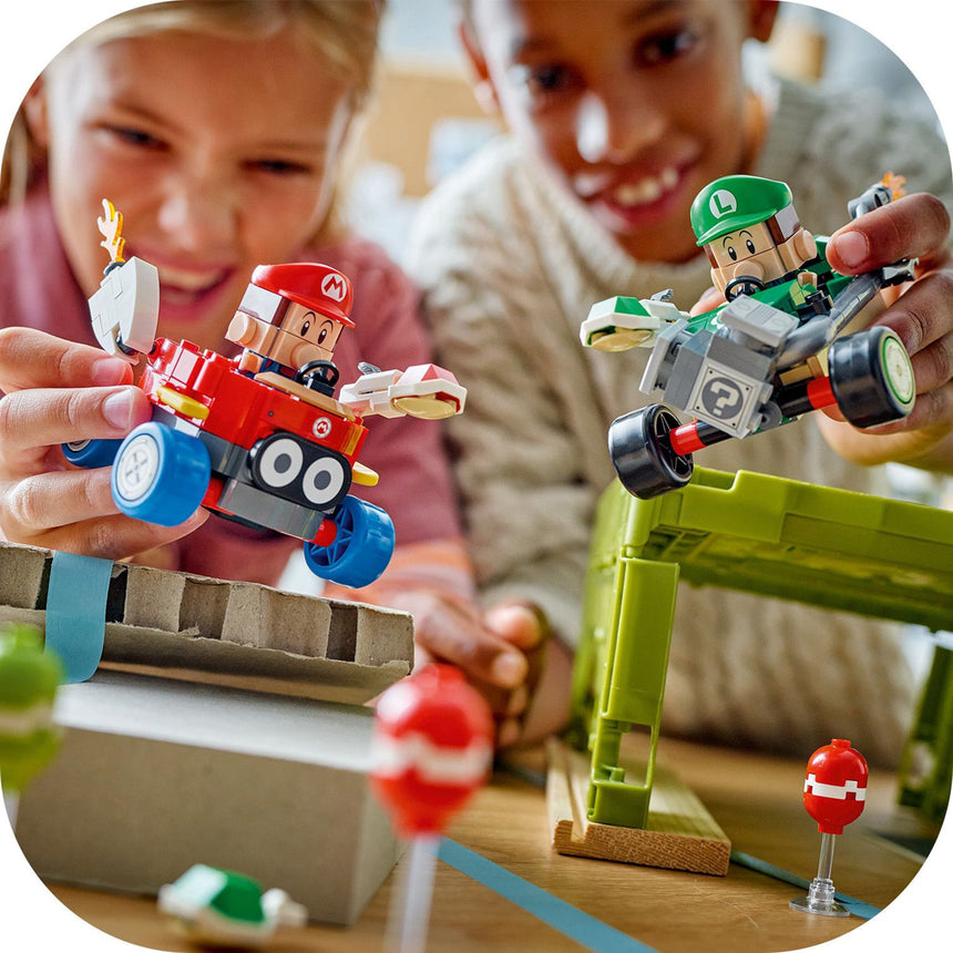 LEGO® Super Mario™ : Mario Kart™ – Bébé Mario contre Bébé Luigi-LEGO®-LGO-72034-CLÉMENT