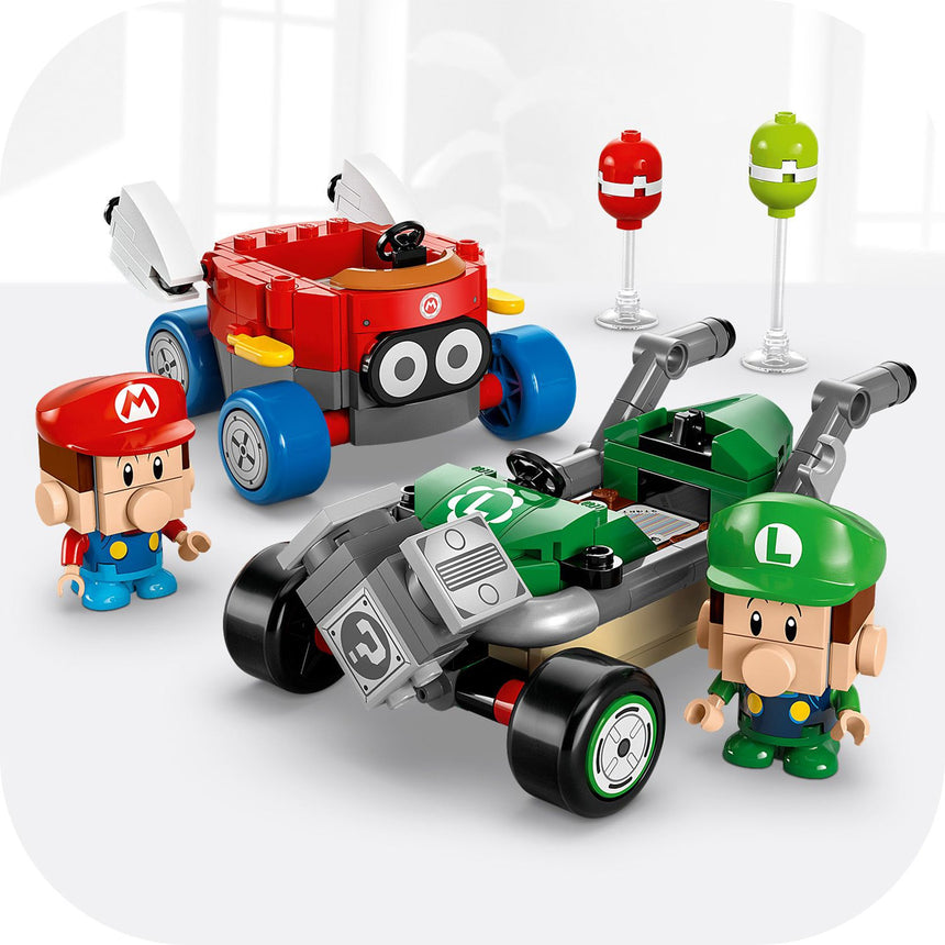LEGO® Super Mario™ : Mario Kart™ – Bébé Mario contre Bébé Luigi-LEGO®-LGO-72034-CLÉMENT