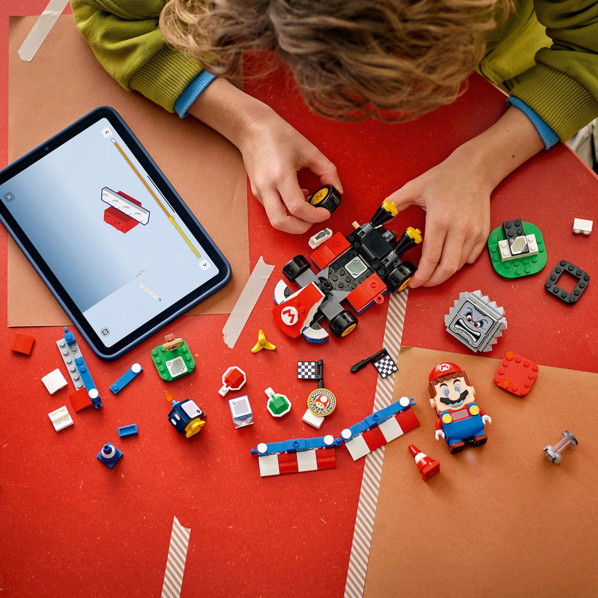 LEGO® Super Mario™: Mario Kart™ – LEGO® Mario™ interactif et kart standard-LEGO®-LGO-72043-CLÉMENT