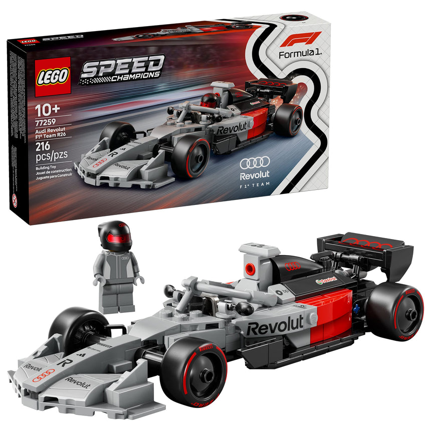 LEGO® Speed Champions La voiture de course Audi Revolut F1® Team R26-LEGO®-LGO-77259-CLÉMENT