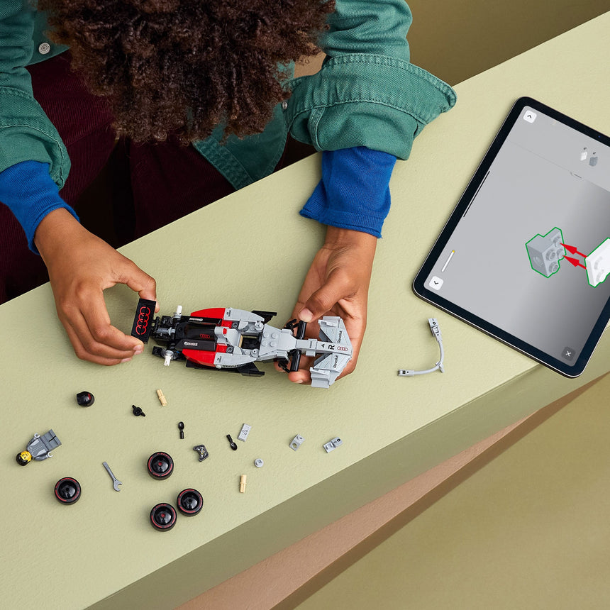 LEGO® Speed Champions La voiture de course Audi Revolut F1® Team R26-LEGO®-LGO-77259-CLÉMENT