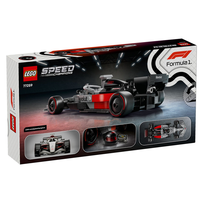 LEGO® Speed Champions La voiture de course Audi Revolut F1® Team R26-LEGO®-LGO-77259-CLÉMENT