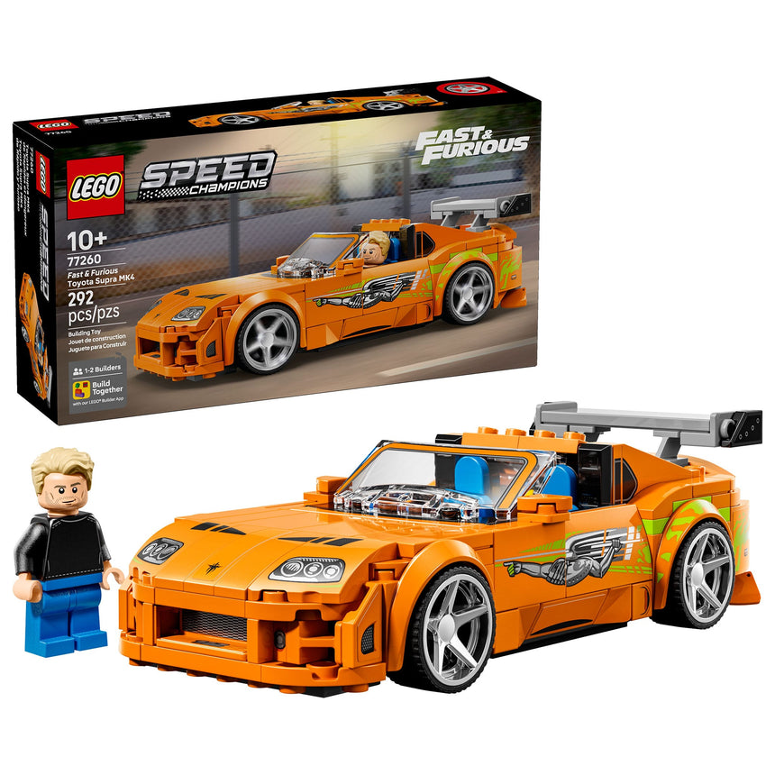 LEGO® Speed Champions La Toyota Supra MK4 de Rapides et dangereux-LEGO®-LGO-77260-CLÉMENT