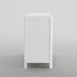 Commode 6 Tiroirs Milano - Blanc-Lil Angels-LIL-MILANOBUREAU-CLÉMENT