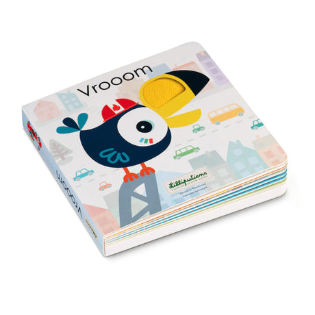 Vrooom Livre Sonore Et Tactile-Lilliputiens-LIP-LP-83189-CLÉMENT