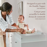 Commode 6 Tiroirs Laurel - Blanc/Noyer-Little Seeds-LIS-CG007TPCS-CLÉMENT