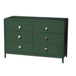 Commode à 6 tiroirs Briar - Vert-Little Seeds-LIS-CG023BPG-CLÉMENT