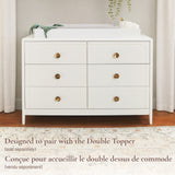 Commode à 6 tiroirs Briar - Blanc-Little Seeds-LIS-CG023WHP-CLÉMENT