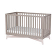 Couchette Convertible 4-en-1 Pala - Taupe/Blanc Lavé-Little Seeds-LIS-CR013TPWS-CLÉMENT