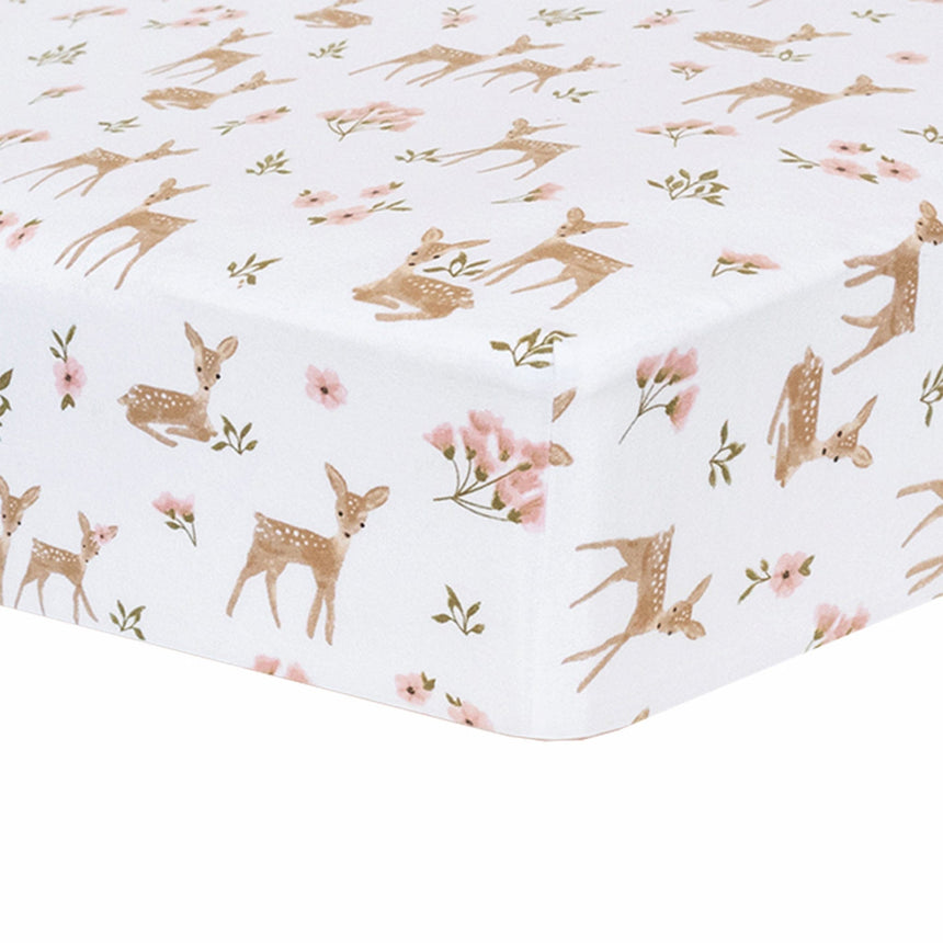 Drap Contour pour Lit de Bébé - Jardin Sophia-Living Textiles-LIV-101221-CLÉMENT