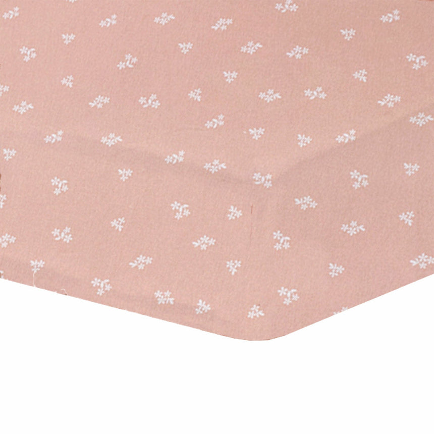 Drap Contour pour Lit de Bébé - Rose Dusty-Living Textiles-LIV-101222-CLÉMENT