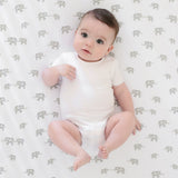 Drap Contour pour Lit de Bébé - Éléphant Gris-Living Textiles-LIV-101223-CLÉMENT