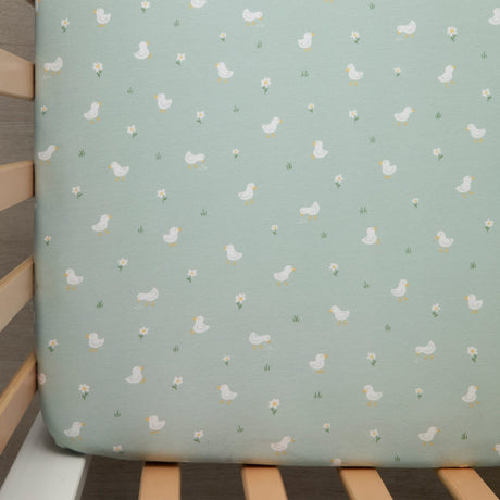 Drap Contour pour lit de Bébé - Petites Oies-Living Textiles-LIV-101231-CLÉMENT
