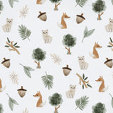 Couvertures (2) Coton - Forêt-Living Textiles-LIV-203294-CLÉMENT
