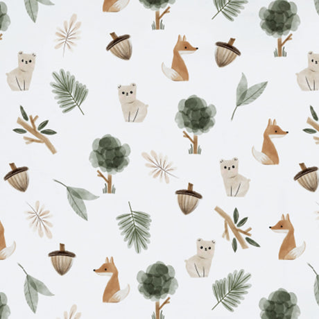Couverture Sherpa - Forêt-Living Textiles-LIV-203295-CLÉMENT