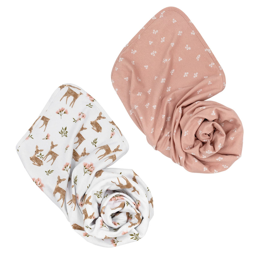 Couvertures (2) Coton - Jardin Sophia-Living Textiles-LIV-203299-CLÉMENT