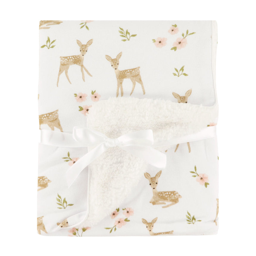 Couverture Sherpa - Jardin Sophia-Living Textiles-LIV-203300-CLÉMENT