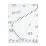 Couverture Sherpa - Eléphant Gris-Living Textiles-LIV-203301-CLÉMENT
