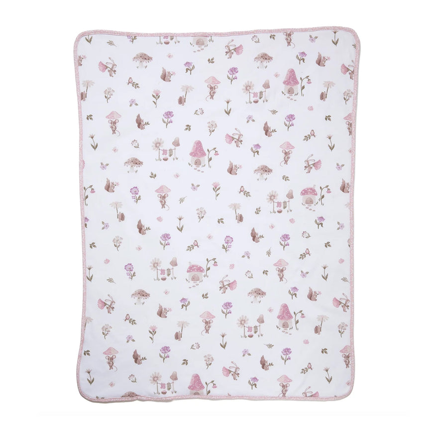 Couverture en Sherpa - Champignons-Living Textiles-LIV-203306-CLÉMENT
